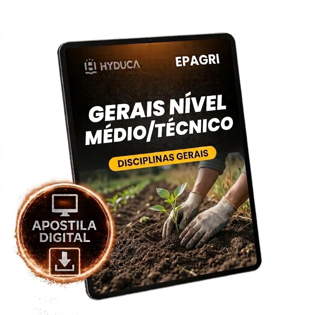 Epagri - Conhecimentos gerais nível médio/técnico