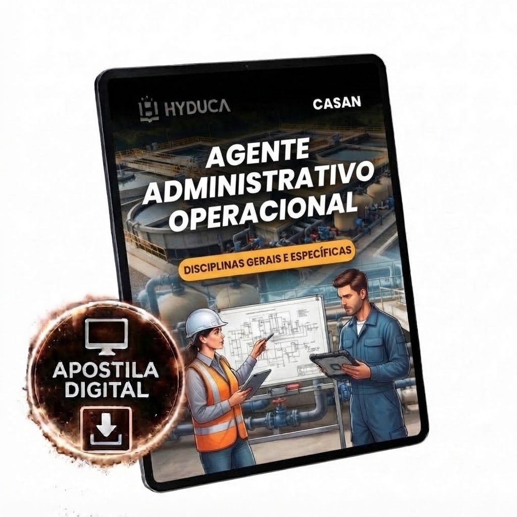 CASAN - Agente administrativo operacional